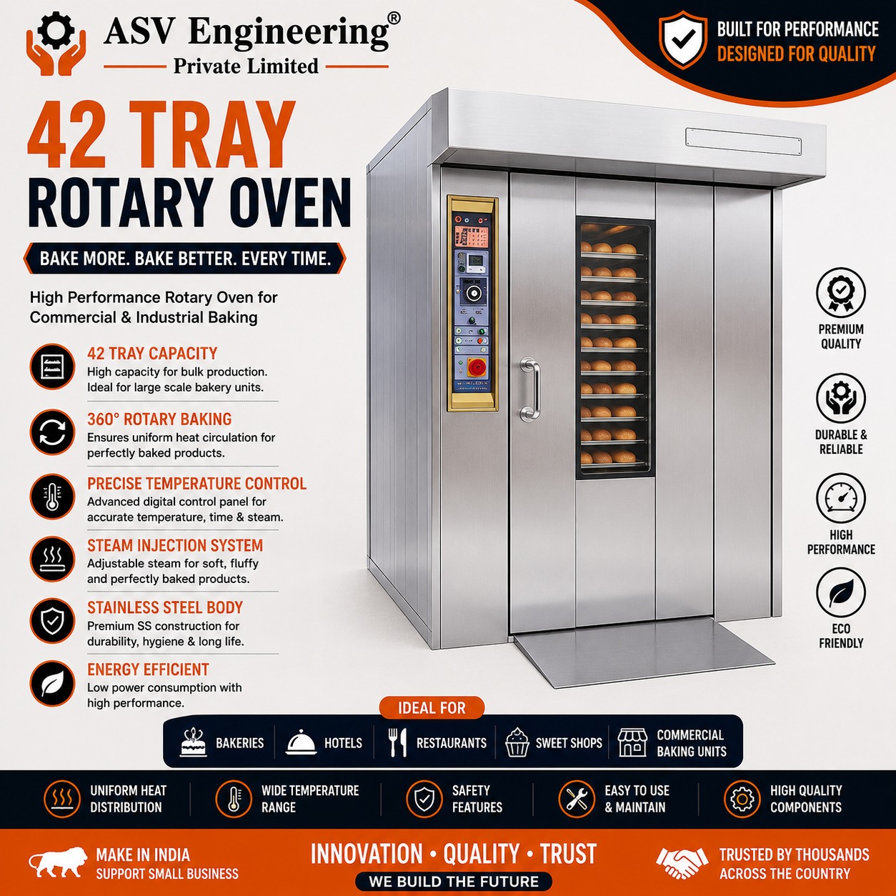 42 Tray Rotary Oven - Industrial Machine, Delhi