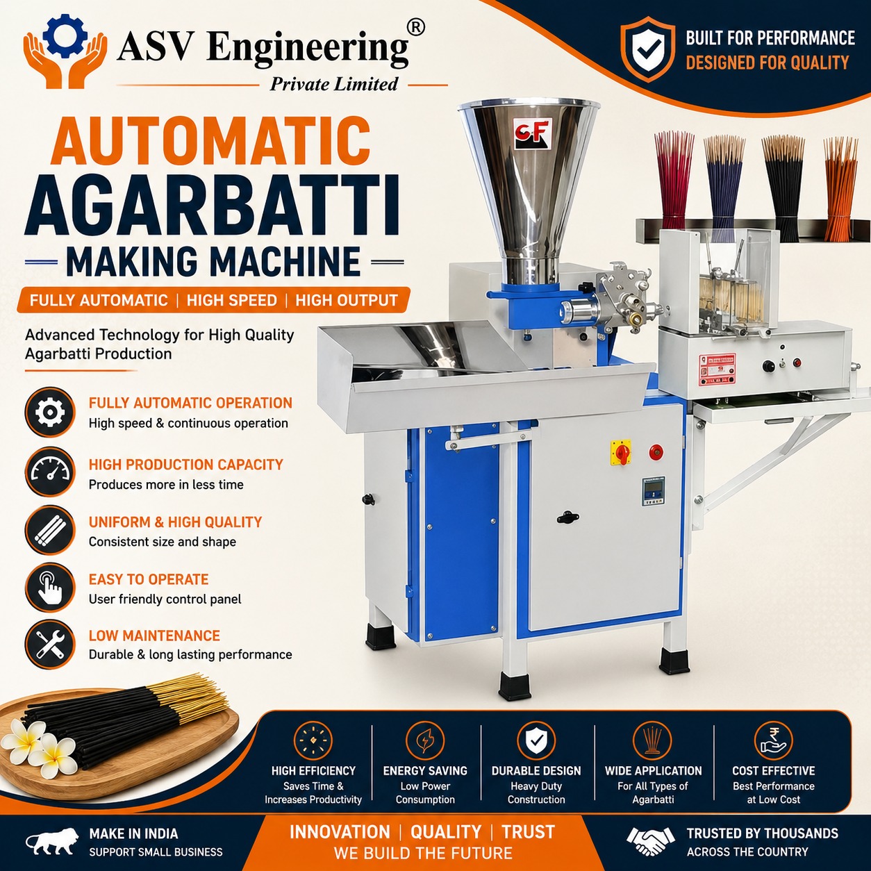 Automatic Agarbatti Making Machine - Industrial Machine, Delhi