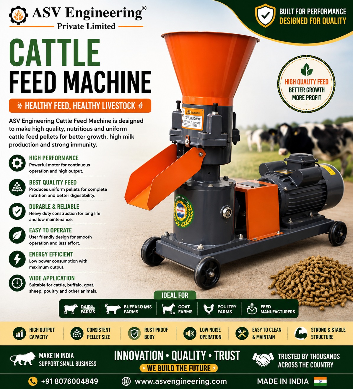 Cattle Feed Machine - Industrial Machine, Delhi