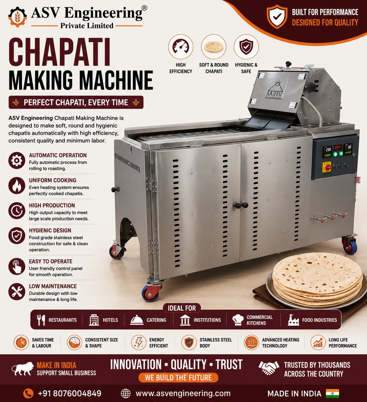 Chapati Making Machine - Industrial Machine, Delhi