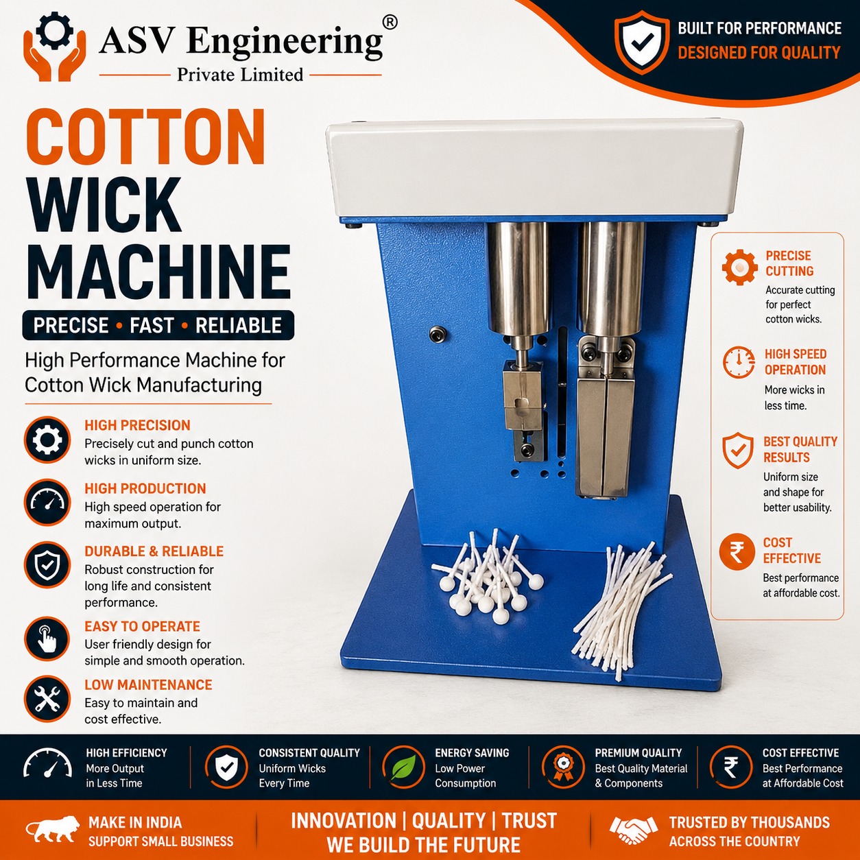 Cotton Wick Machine - Industrial Machine, Delhi in Bihar
