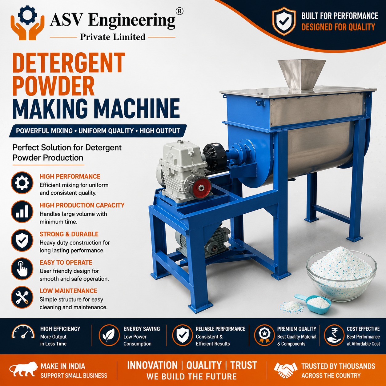 Detergent Powder Making Machine - Industrial Machine, Delhi