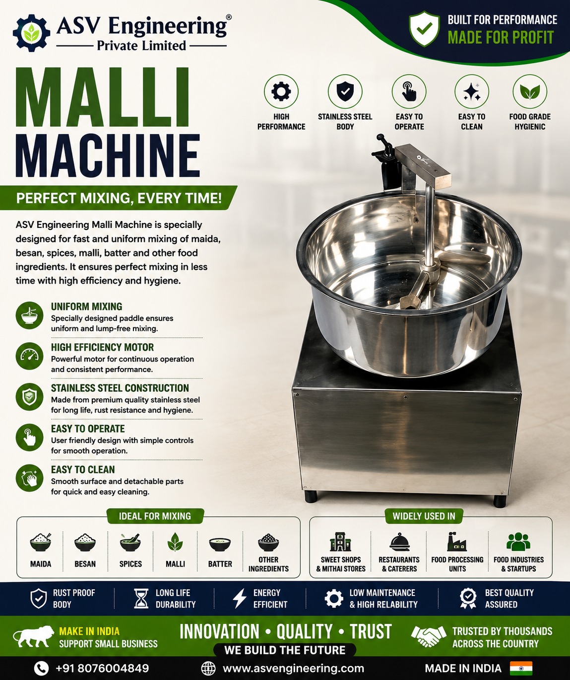Malli Machine - Industrial Machine, Delhi
