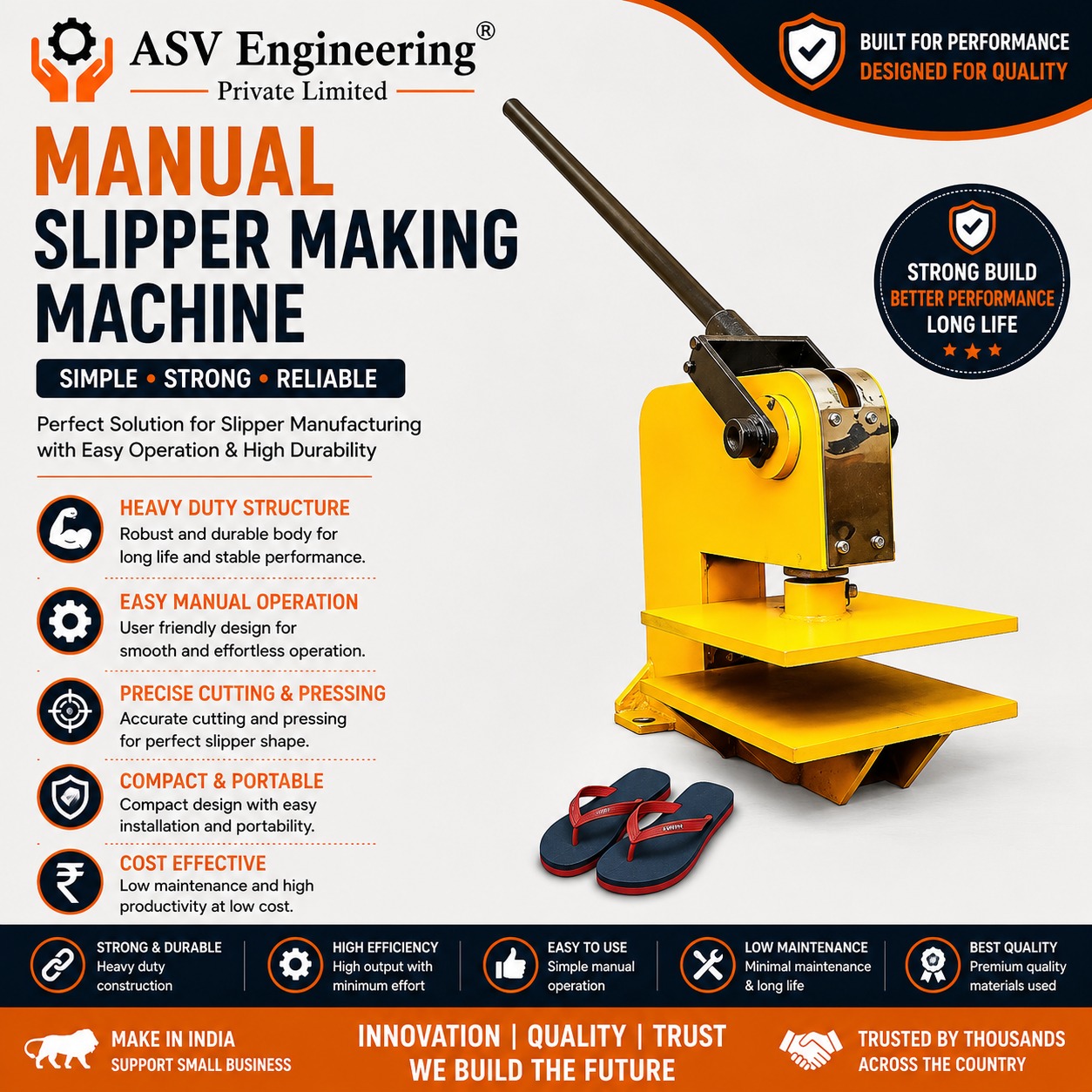 Manual Slipper Making Machine - Industrial Machine, Delhi in Bihar