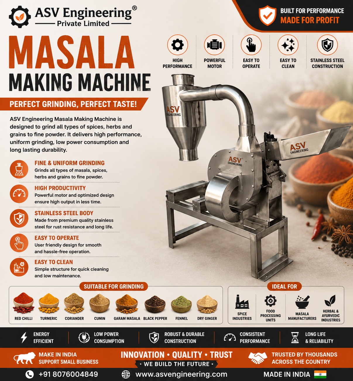 Masala Making Machine - Industrial Machine, Delhi