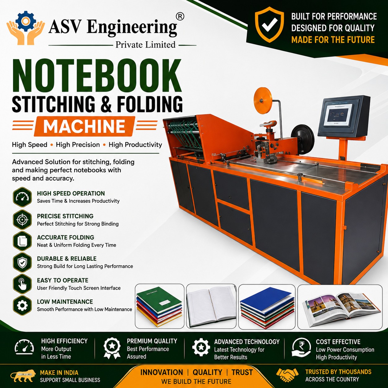 Notebook Stitching and Folding Machine - Industrial Machine, Delhi in Bihar