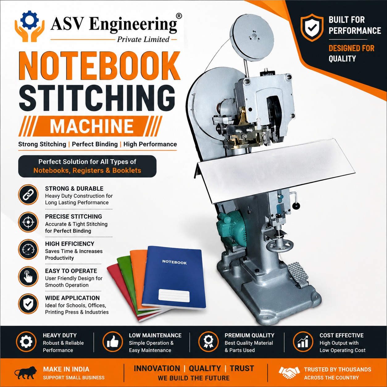 Notebook Stitching Machine - Industrial Machine, Delhi in Bihar