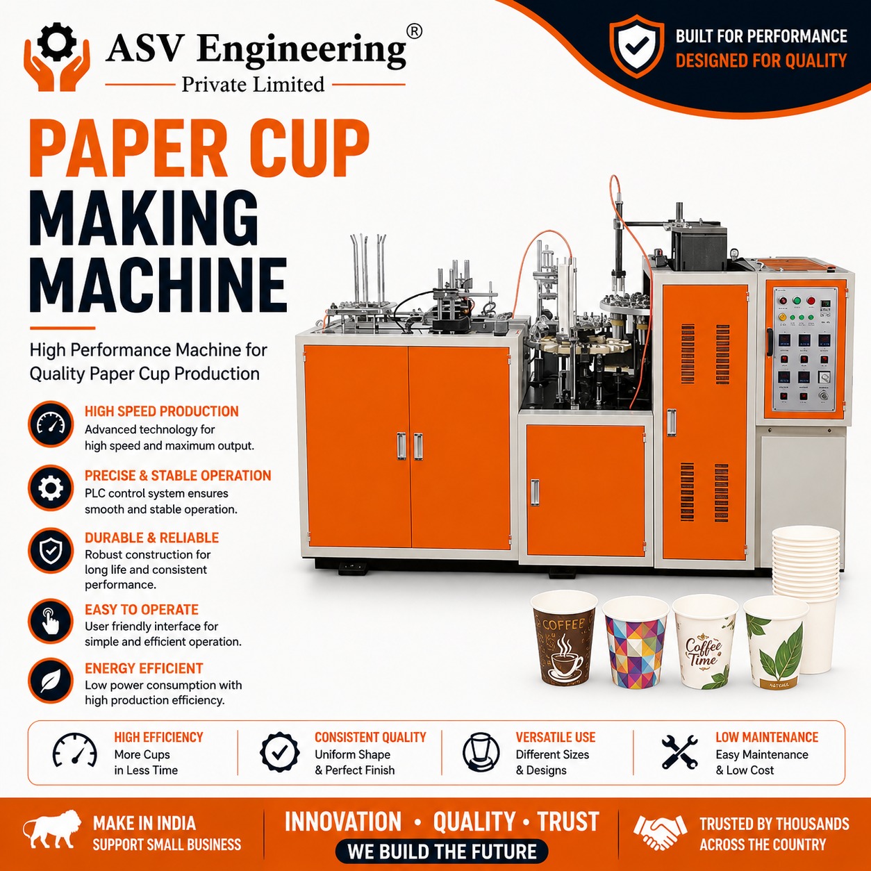 Paper Cup Making Machine - Industrial Machine, Delhi