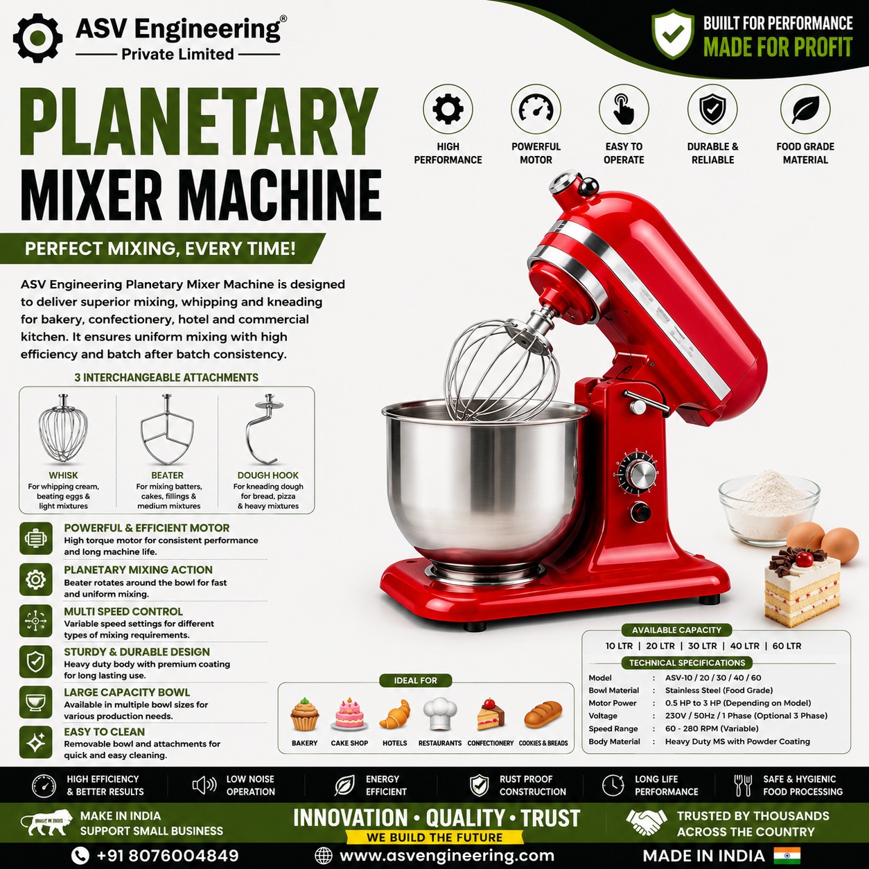 Planetary Mixer Machine - Industrial Machine, Delhi in Bihar