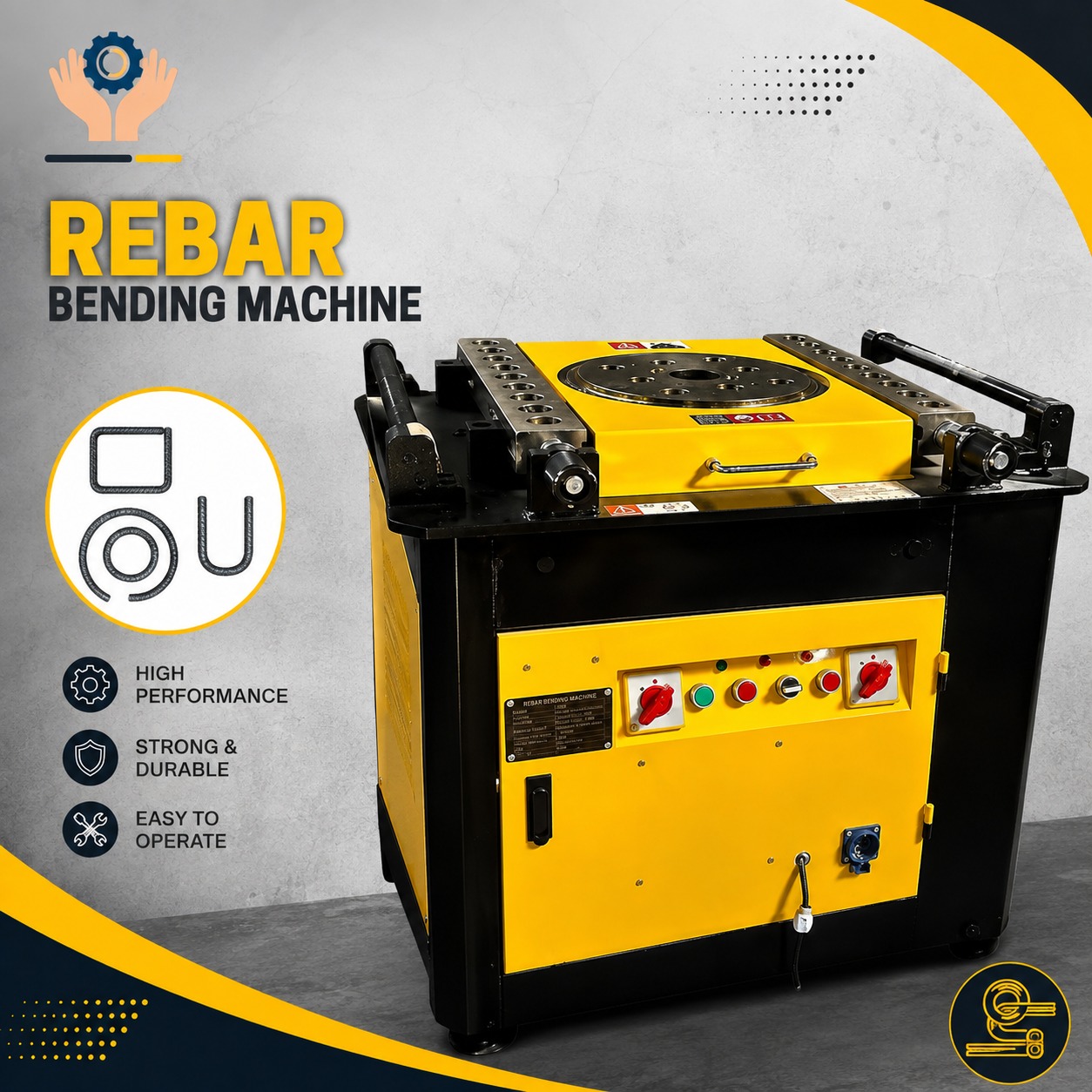 Rebar Bending Machine - Industrial Machine, Delhi