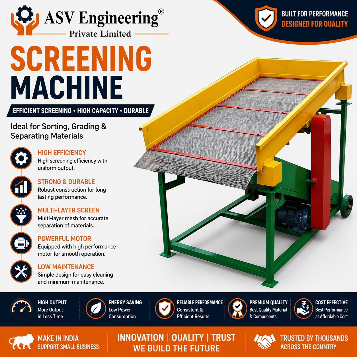 Screening Machine - Industrial Machine, Delhi