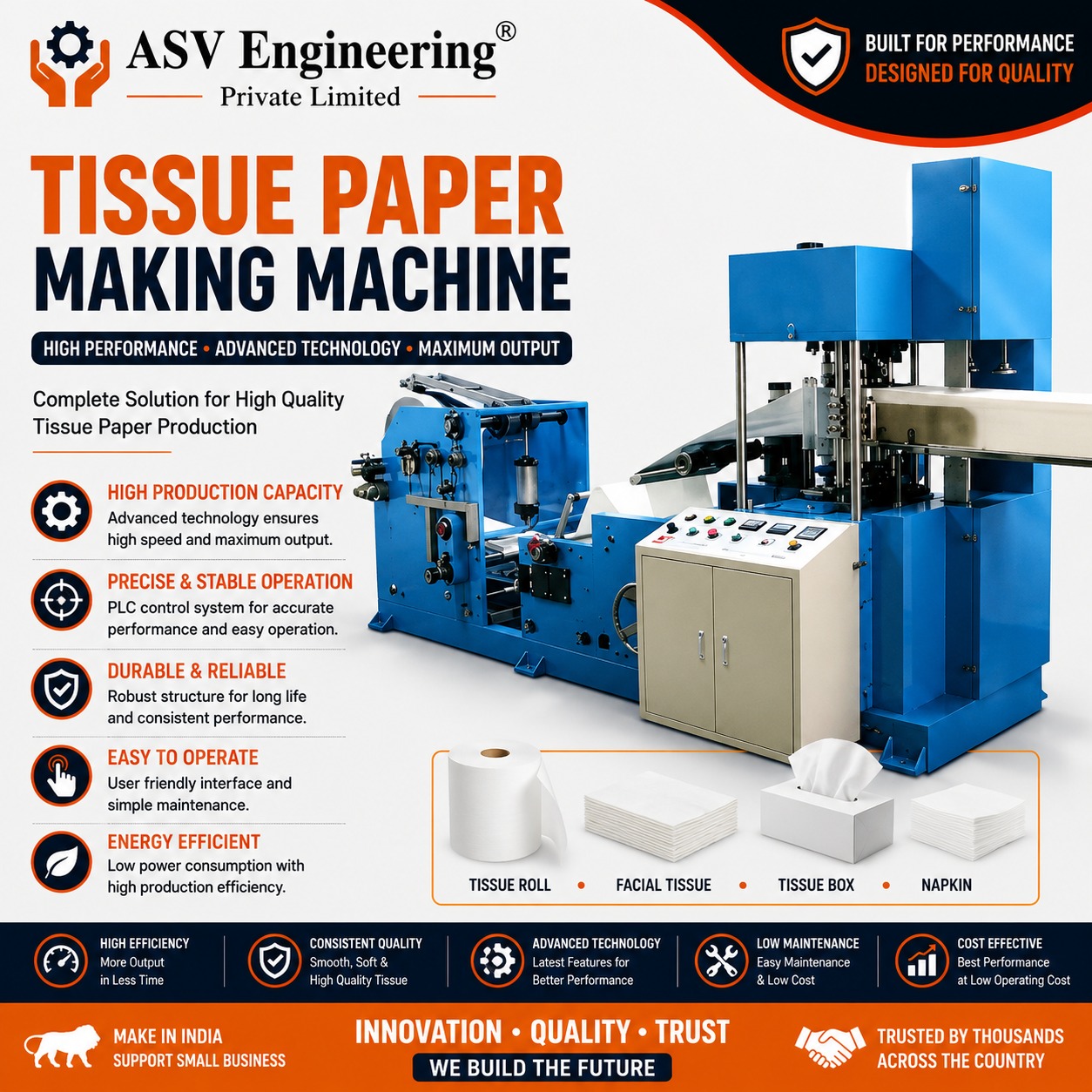 Tissue Paper Making Machine - Industrial Machine, Delhi