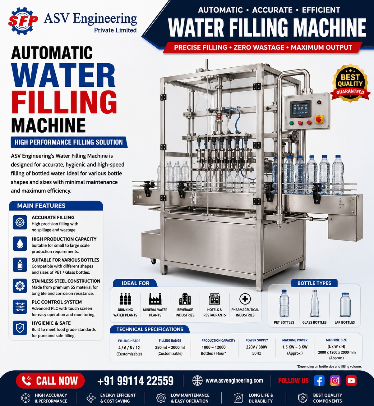 Water Filling Machine - Industrial Machine, Delhi